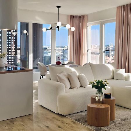 Urban Apartments Luxury Skyline Sokolska Towers 30A, 2 Free Garages, Gym & Sauna, Self Check-In Katowice Luaran gambar