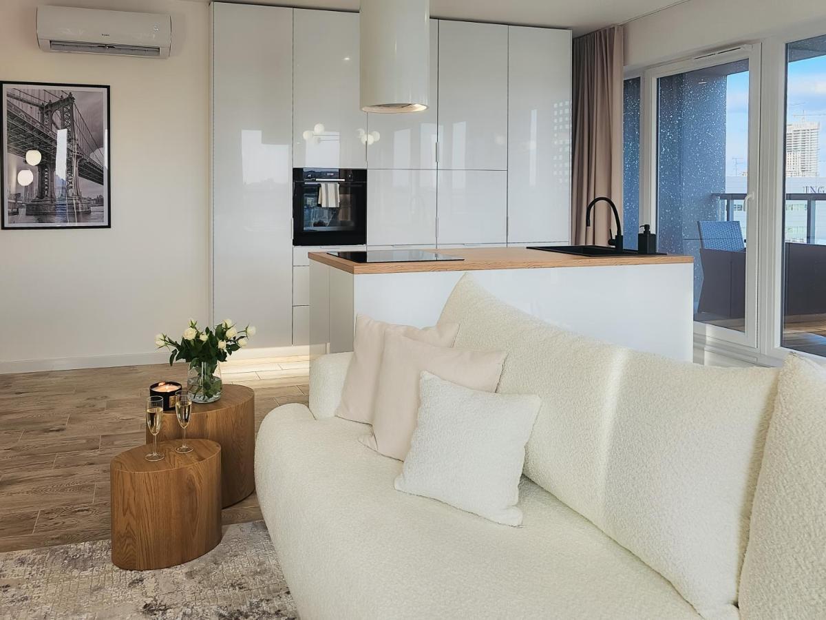 Urban Apartments Luxury Skyline Sokolska Towers 30A, 2 Free Garages, Gym & Sauna, Self Check-In Katowice Luaran gambar