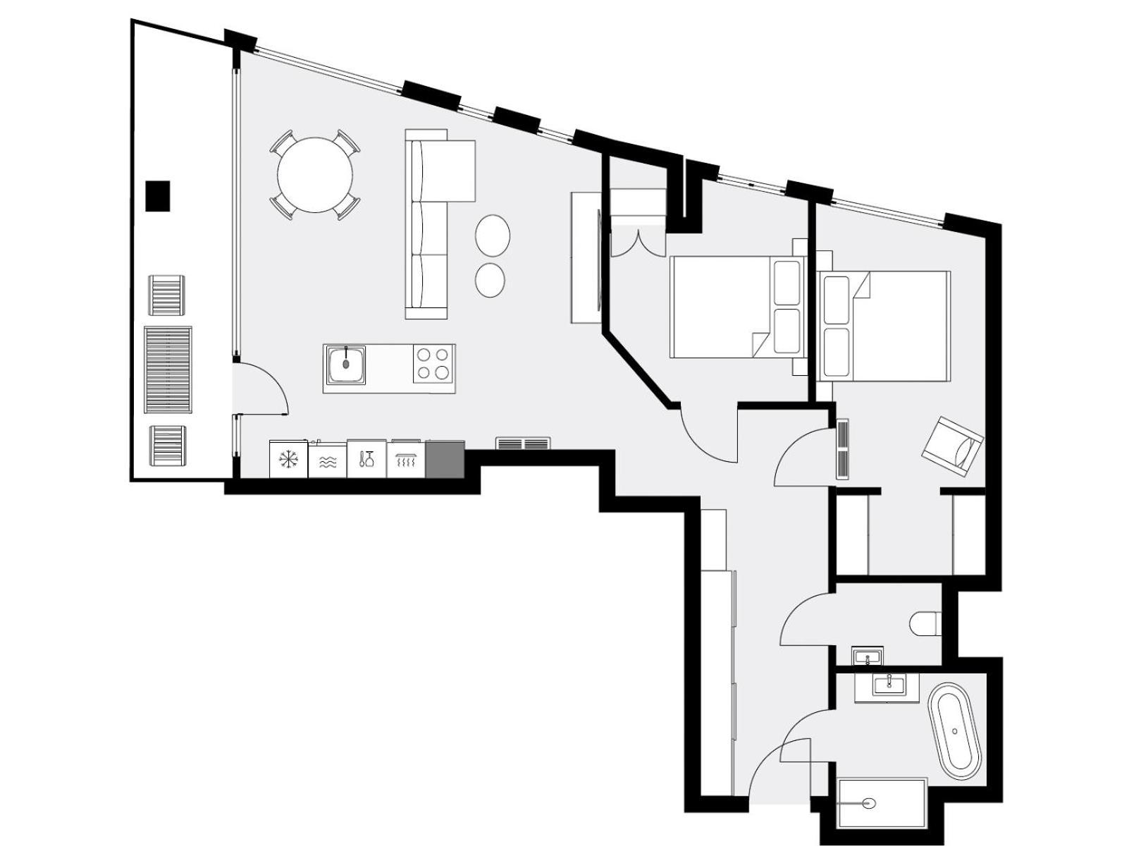 Urban Apartments Luxury Skyline Sokolska Towers 30A, 2 Free Garages, Gym & Sauna, Self Check-In Katowice Luaran gambar