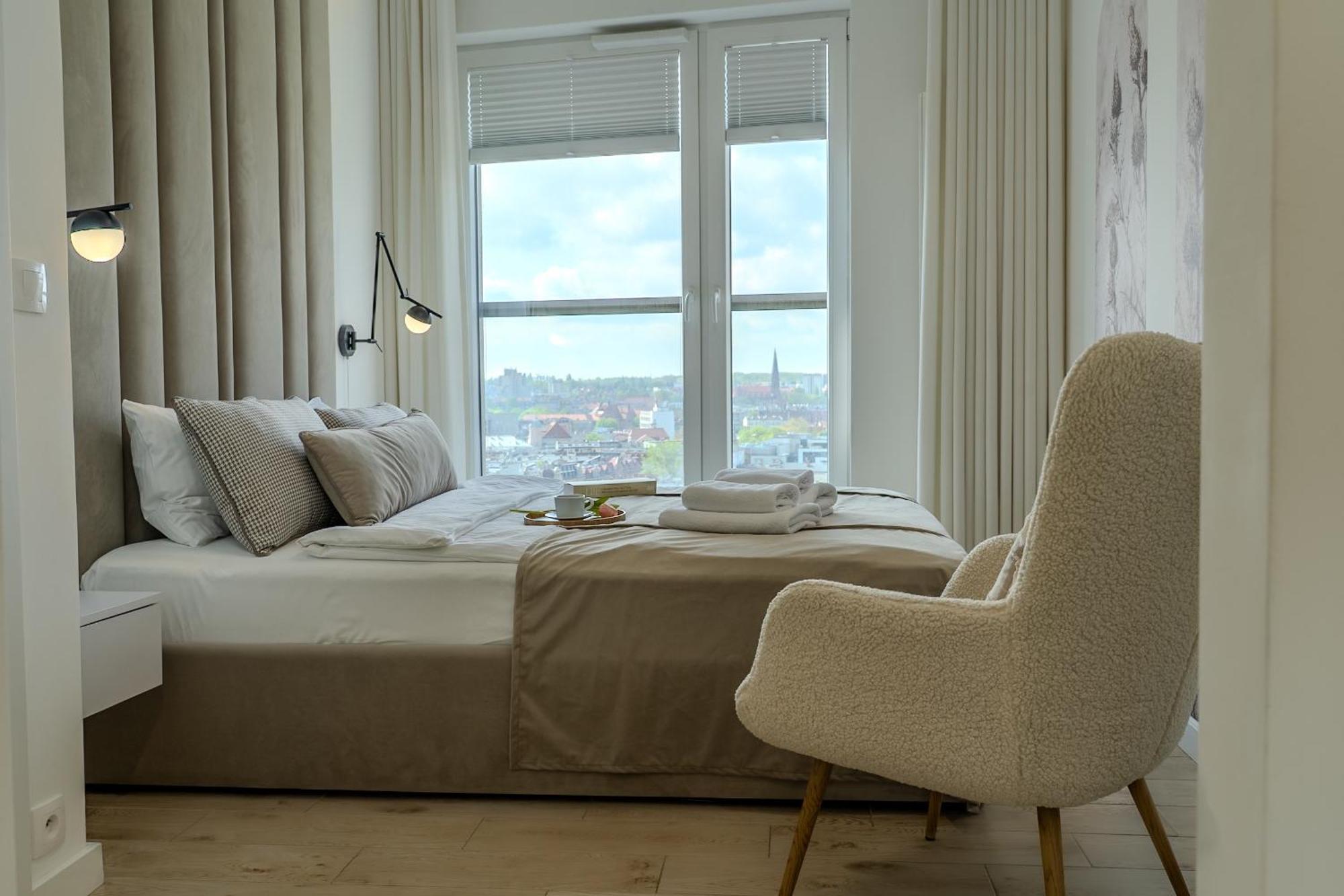 Urban Apartments Luxury Skyline Sokolska Towers 30A, 2 Free Garages, Gym & Sauna, Self Check-In Katowice Luaran gambar